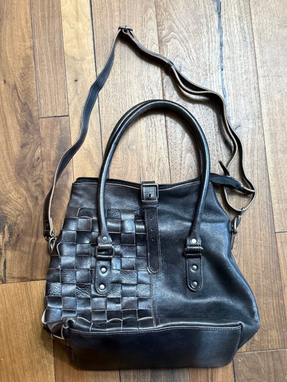 Bed Stu Leather Rachel Shoulder Crossbody Bag